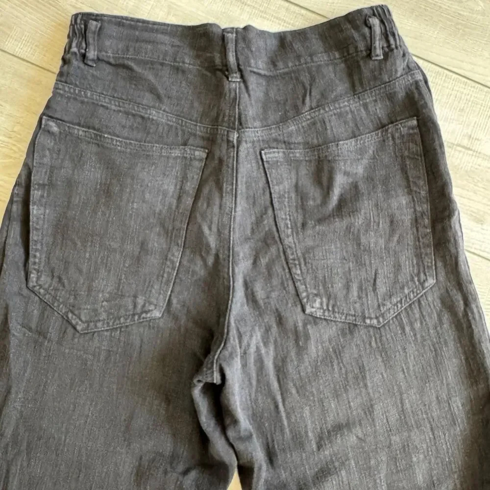Zara Women's Black and Grey Trousers
